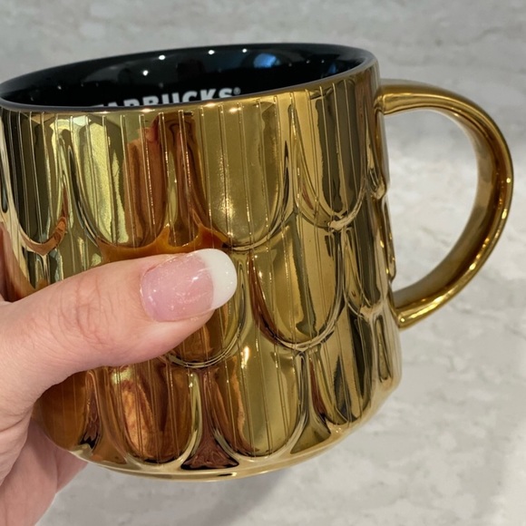 gold starbucks cup for sale
